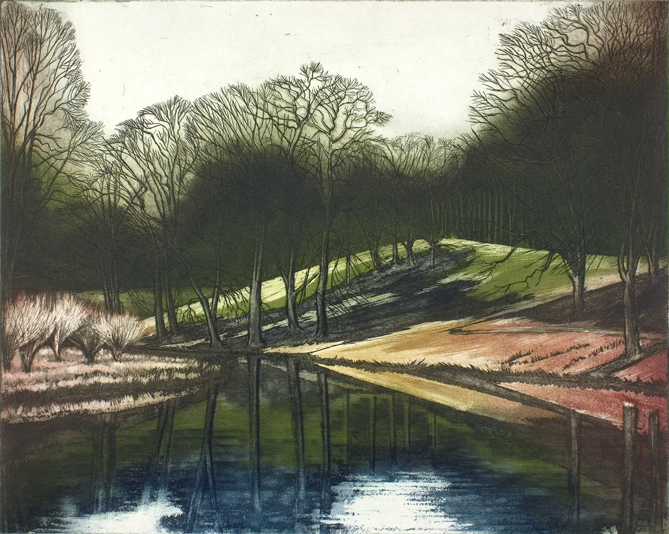 'By the Lake, Blenheim' by Morna Rhys