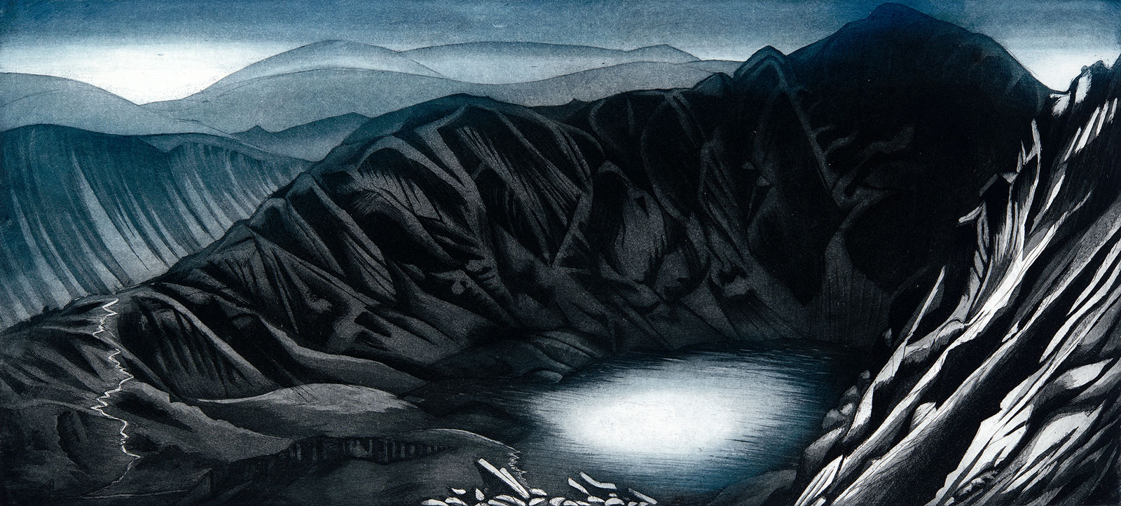 'Across The Llyn' by Morna Rhys