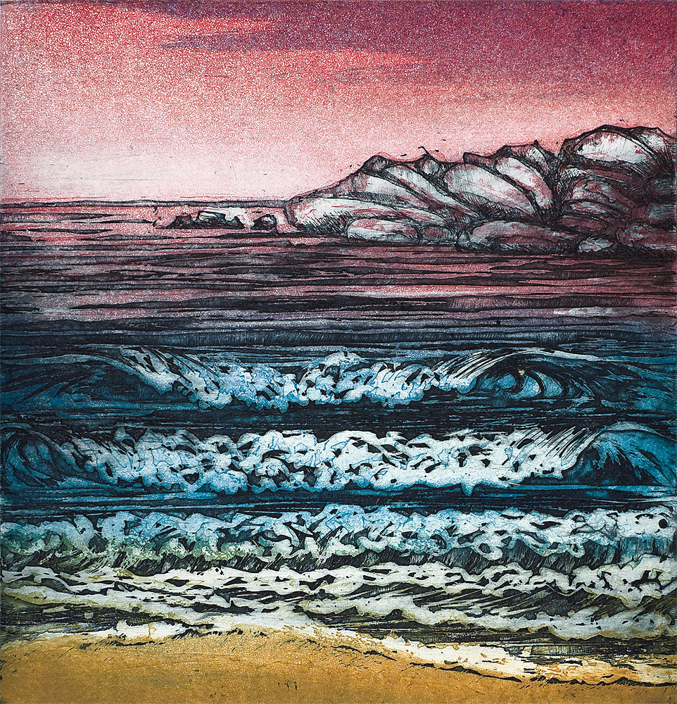 'Calm Sea, Gwenvar' by Morna Rhys