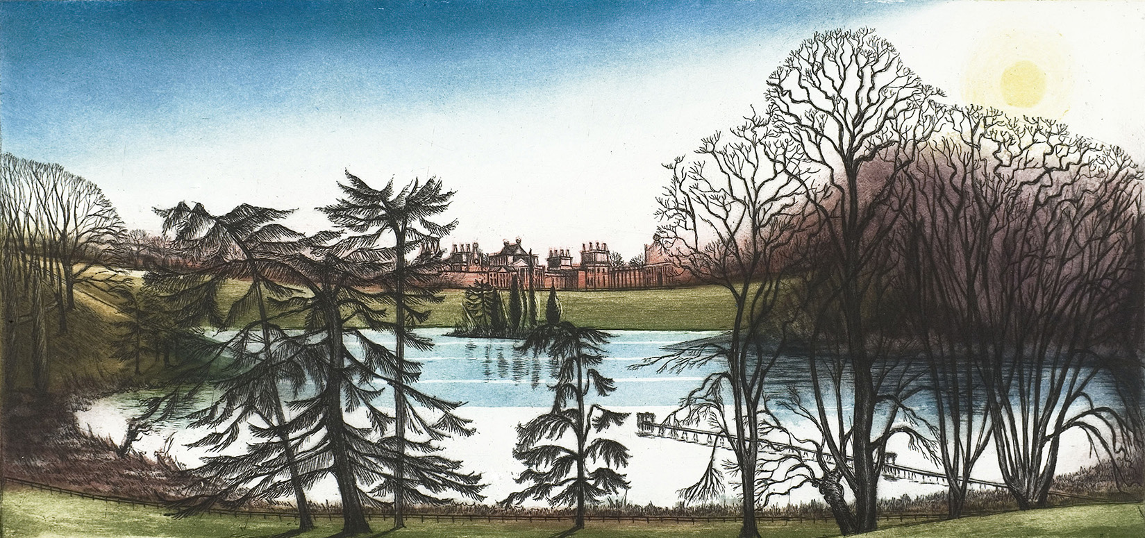 'Queen Pool Blenheim' by Morna Rhys