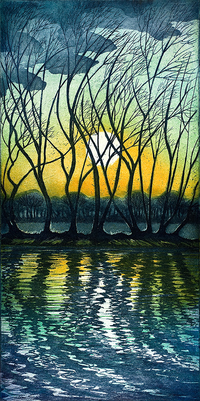 'Setting Sun' by Morna Rhys